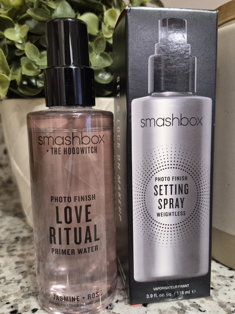Smashbox Photo Finish Love Ritual Primer Water & Photo Finish Setting Spray 3.9